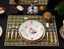 Bronze Handled Table Knife Set, 6 pieces