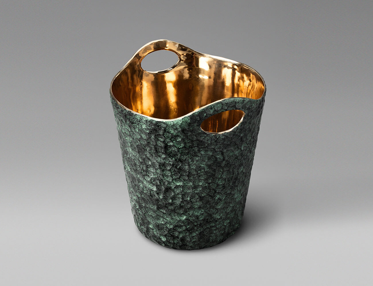 Cast Bronze Ice Bucket Eaglador