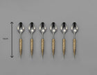 Bronze Teaspoon Set, 6 pieces | Eaglador