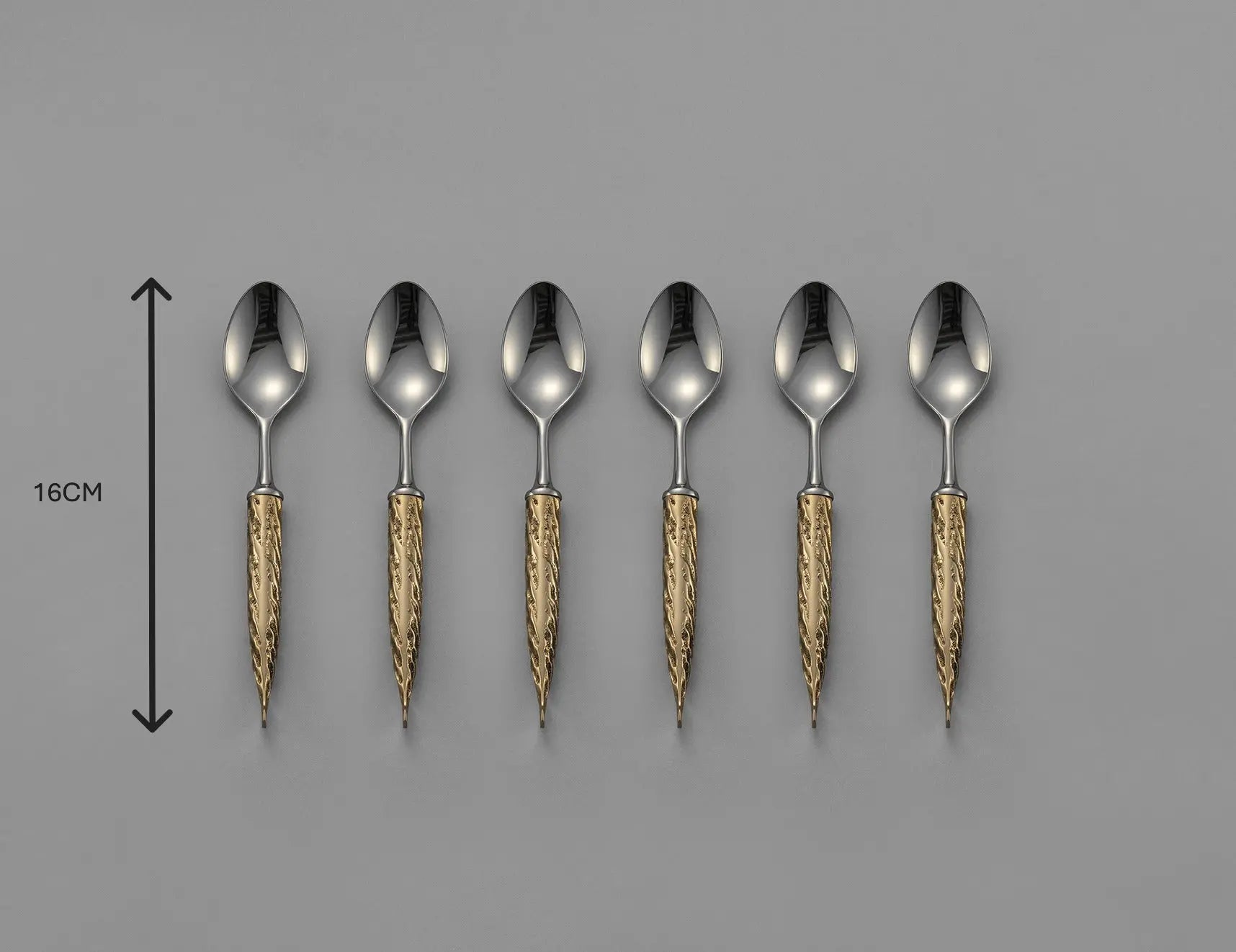 Bronze Teaspoon Set, 6 pieces | Eaglador