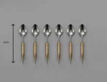 Bronze Teaspoon Set, 6 pieces | Eaglador