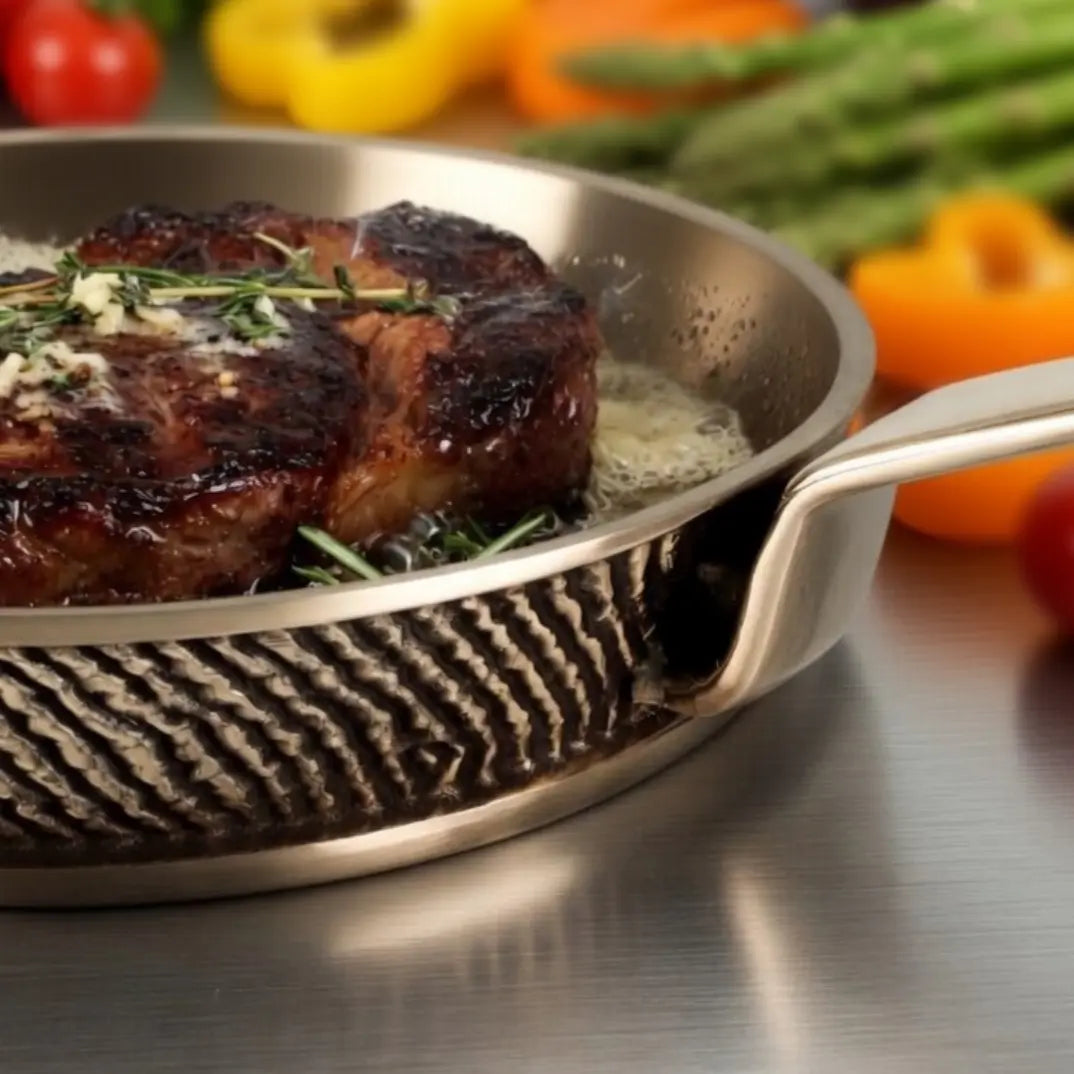 Luxury Uncoated Kansa Bronze Frying Pan – Igneus Eaglador