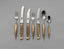 Bronze Handled Cutlery Set, 7 Pieces