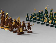 Cantonese Chess Set Cast in Bronze Eaglador