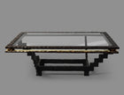 Cast Bronze Ziggurat Coffee Table