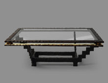Cast Bronze Ziggurat Coffee Table