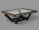 Cast Bronze Ziggurat Coffee Table