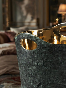 "Cast Bronze Ice Bucket Eaglador - Luxury Kitchenware UK".