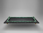 Shagreen Tray with Cast Bronze Frame