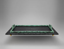 Shagreen Tray with Cast Bronze Frame