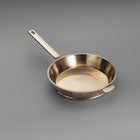 Luxury PFAS-free uncoated Kansa bronze frying pan – heavy gauge heirloom cookware