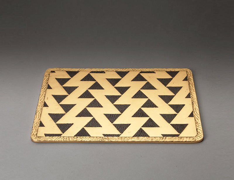 Bronze Ziggurat Placemat